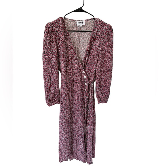 Rouje Paris Gabin Floral Midi Dress - Picture 5 of 8